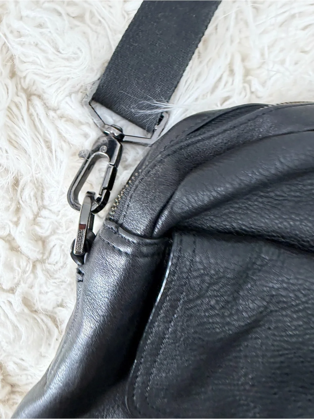 Tumi Beacon Hill Chestnut Large Laptop Leather Briefcase Black Leather